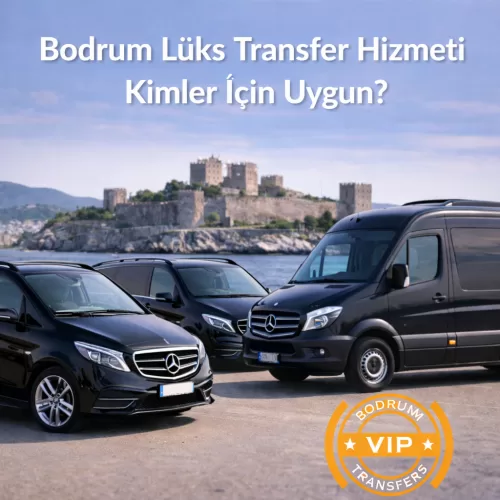Bodrumun lüks transfer xidməti ilə özəl, rahat və prestijli səyahəti yaşayın. Bunun sizin üçün uyğun olub olmadığını kəşf edin.