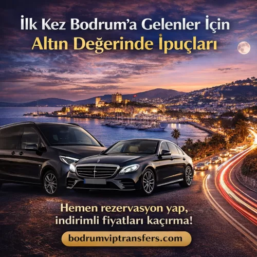 Ein Leitfaden für den Flughafentransfer in Bodrum für Erstbesucher. Transfers in Bodrum, VIP-Transfers, sicherer Transport rund um die Uhr und ein authentisches lokales Markenerlebnis.