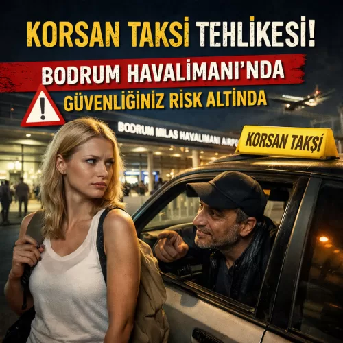 Korsan taksi riskine karşı Bodrum Havalimanı VIP transfer hizmeti. Bodrum Vip Transfer; TÜRSAB A grubu seyahat acentası, özmal Mercedes araç filosu, sabit fiyatlı, güvenli ve yasal transfer çözümleriyle 7/24 profesyonel hizmet sunar.