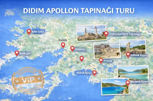 Bodrumdan Didim Apollon Məbədinə bir tur istəyənlər üçün bu, qrup turu deyil, fərdi, müstəqil bir tur təcrübəsidir. Tarix, təbiət və dəniz hamısı bir yerdə.